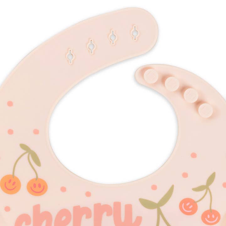 JuJuBe - Wholesale Bib - Baby - Silicone Bib Cherry Cute