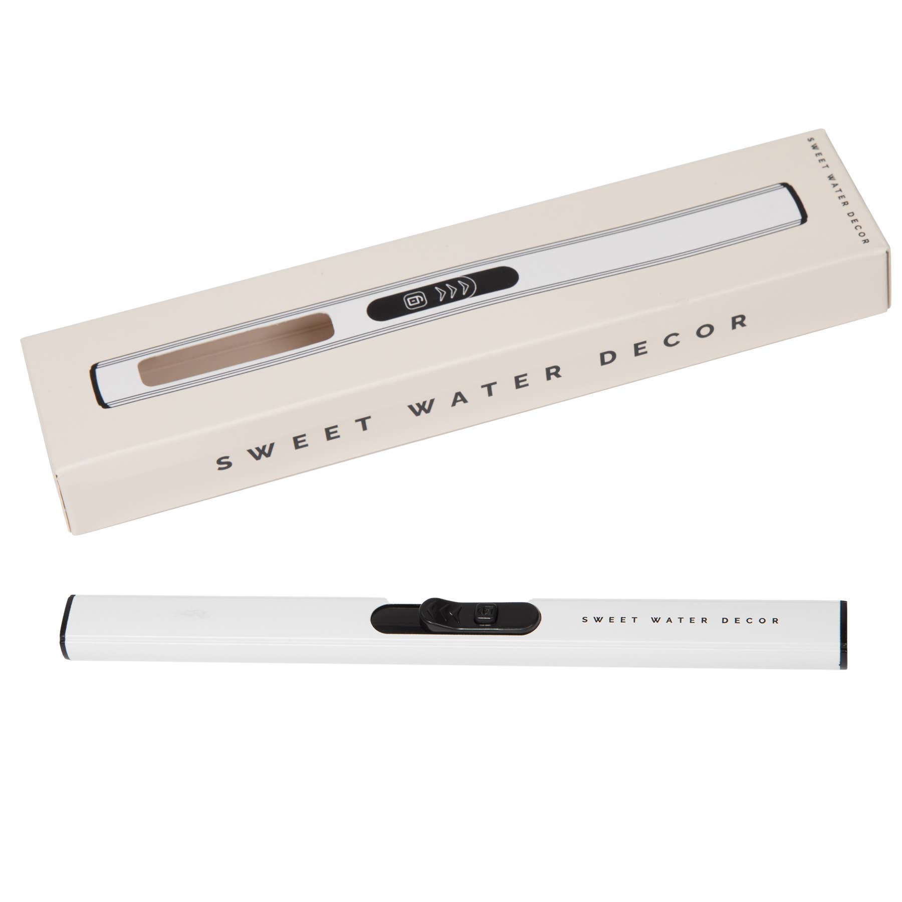 Sweet Water Decor - Wholesale Lighter - White Rechargeable Electric Lighter - Home Decor & Gifts3