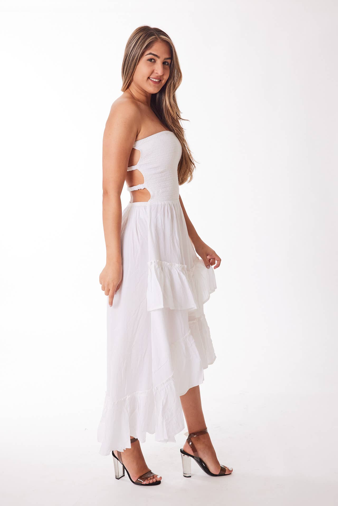 Ranee's – Engroshandel Kjole - Dame – Tre rem kjole6