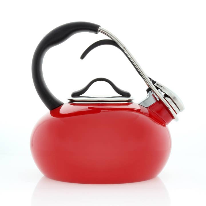Chantal Cookware - Wholesale Tea Pot - Enamel-on-Steel Classic Loop Teakettle (1.8 Qt.)9