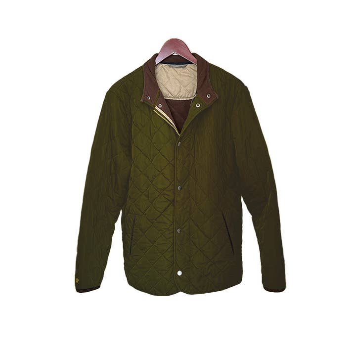 Classic Quilted Jacket for wholesale by Peach State Pride