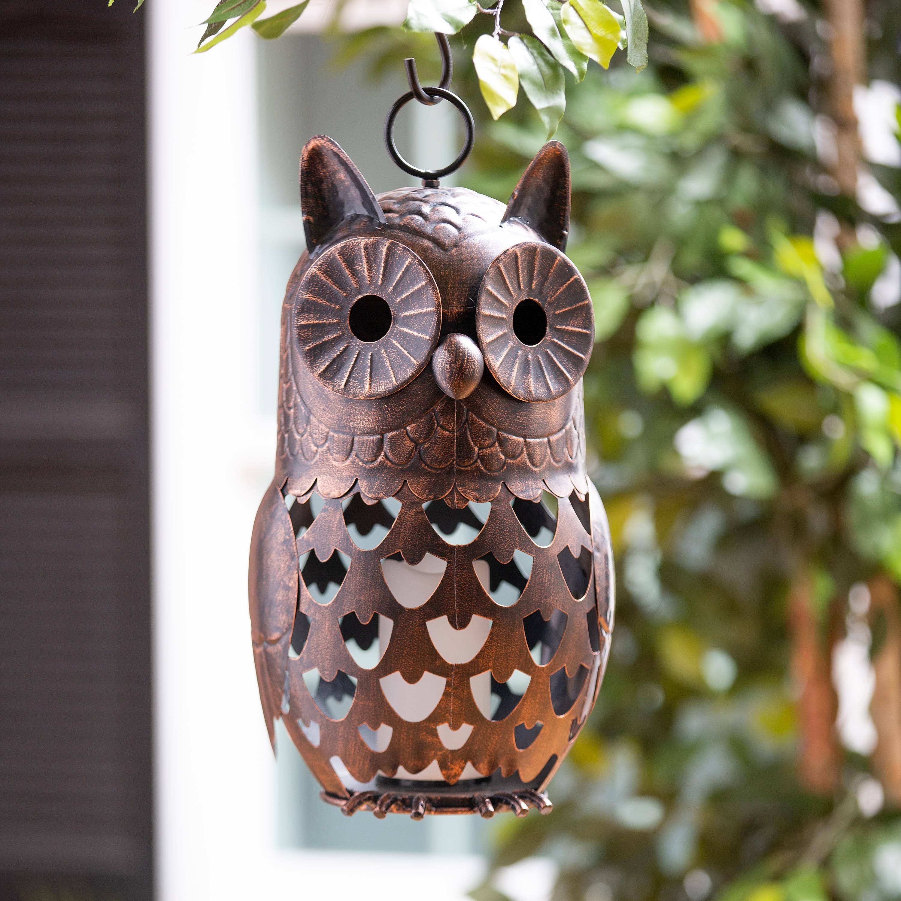 Evergreen Enterprises - Wholesale Outdoor Ornament/Decor - 18"H LED Owl2