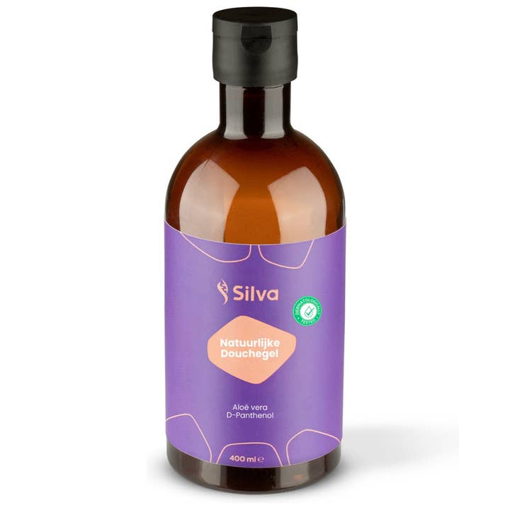 Silva - Gel Doccia Naturale – Aloe Vera & Cura Vegana – 400 ml per la vendita all'ingrosso da parte di Mevsim Store