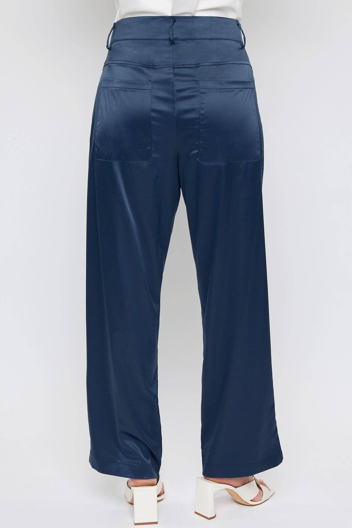 YMI - Wholesale Pants - Women's - Satin Comfort Stretch Office Pants-WP1372302