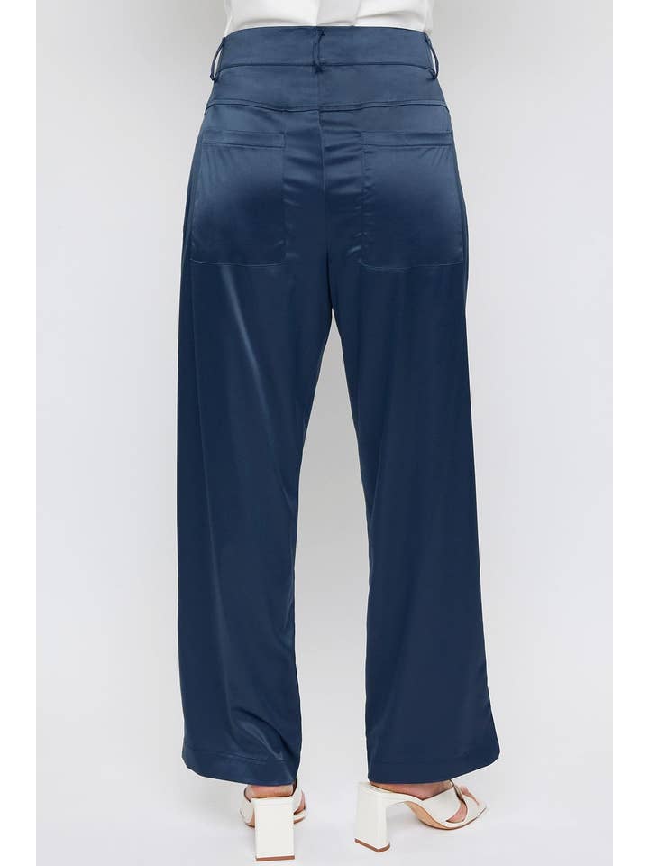 YMI – Großhandel Hose – Damen – Satin-Komfort-Stretch-Bürohose-WP1372302