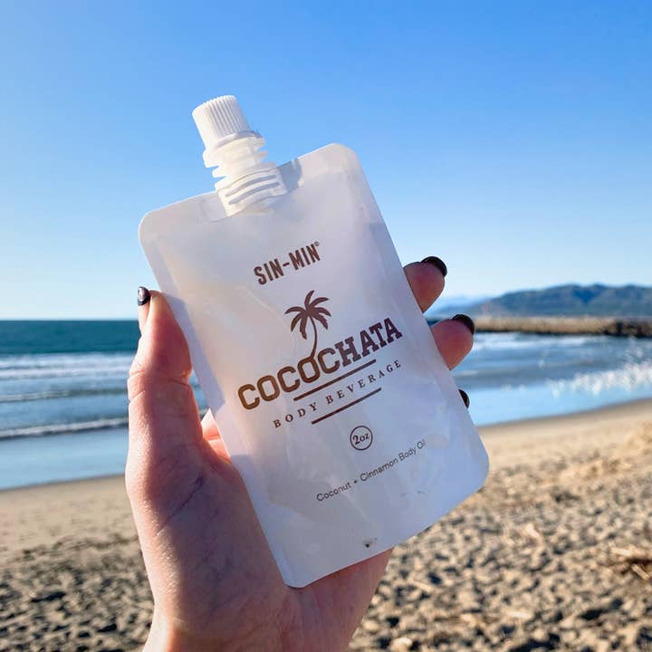 Bebida Corporal Cocochata - (Óleo Corporal de Coco + Horchata) por atacado de SIN-MIN