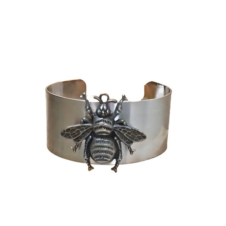 Anthologie, Co. - Wholesale Cuff Bracelet - Queen Bee Cuff Bracelet - Bee Embellished Bracelet3