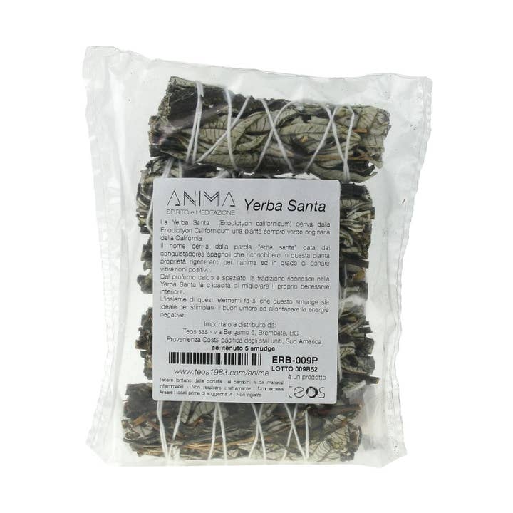 pirotta srl - Wholesale Sage Bundle - G52 |Yerba Santa to Burn Pack of 5 Logs