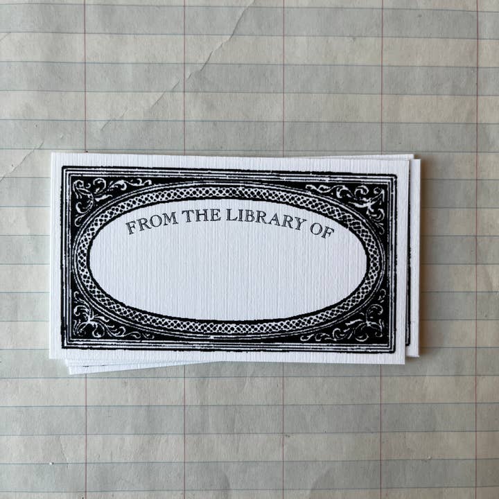 Parcel - Wholesale Briefpapier/indexkaartenset - Antiek geïnspireerde boekplaten I3