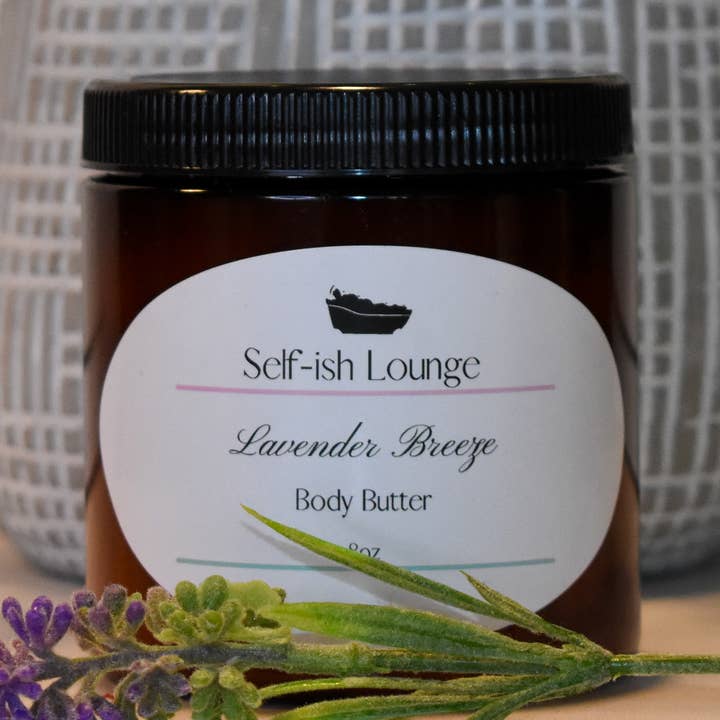 Beurre corporel Lavender Breeze 8 oz pour la vente par Self-ish Lounge