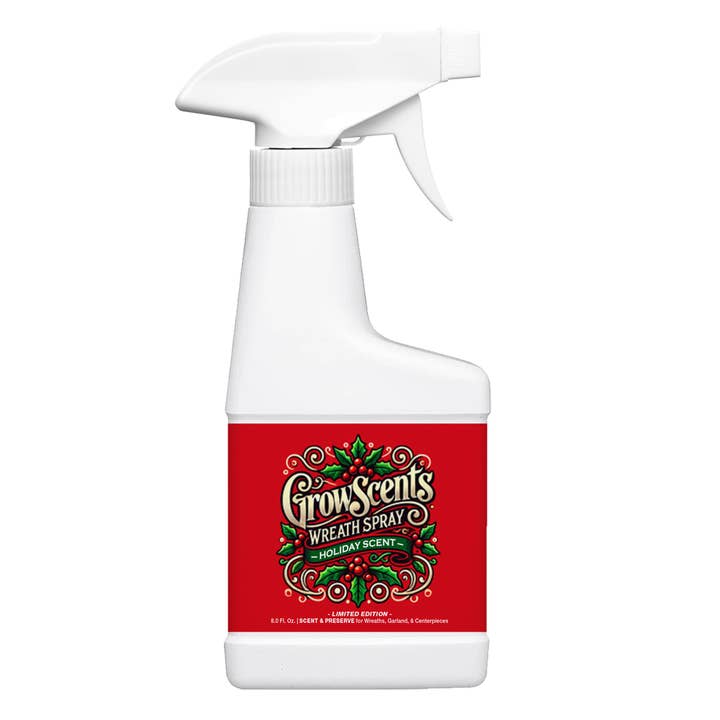 Holiday Glow Wreath Spray - Freshness and Festive Fragrance in Every Spritz! for wholesale by GrowScripts
