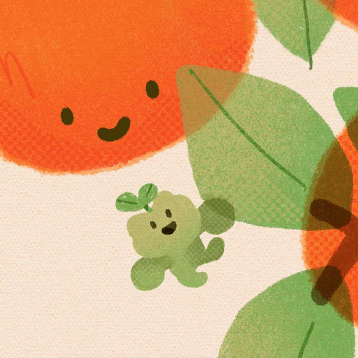 pogpals - Wholesale Art Print - Amma's Persimmons ✿ Art Print2