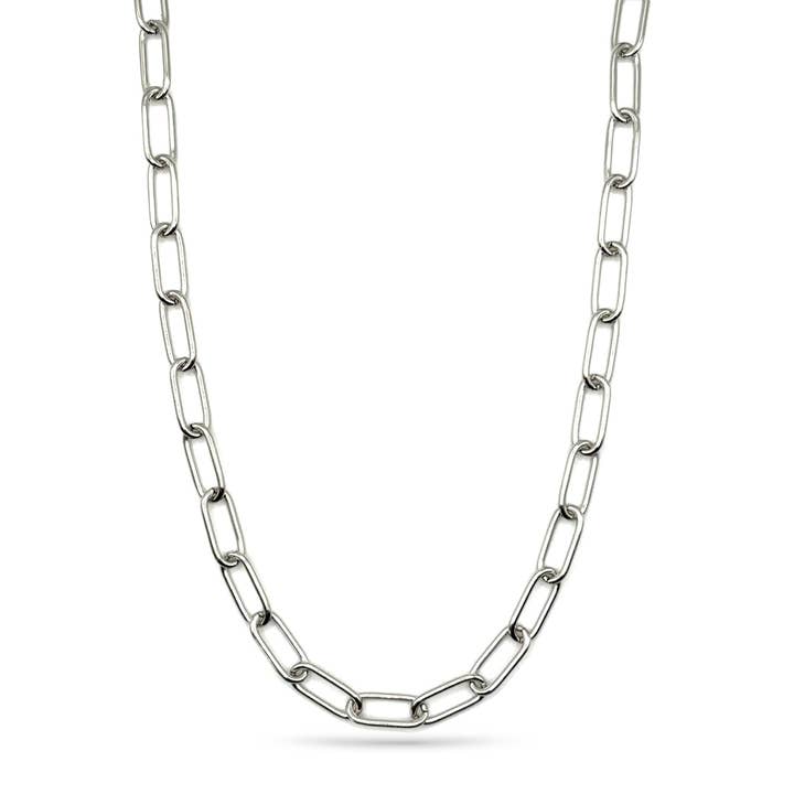 Papirclips-halskæde (7MM) for engroshandel hos Freedom Clasp