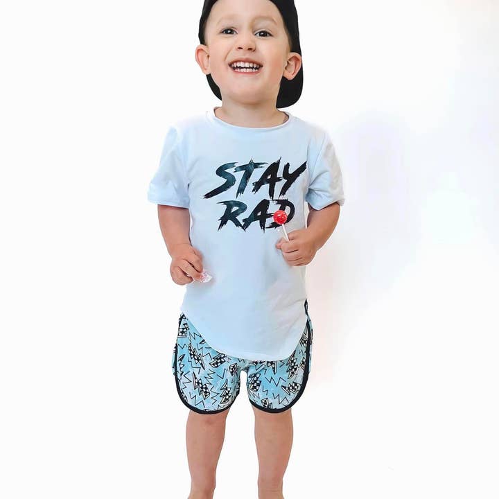 Retro Lightning Bolts Swim for wholesale by Little Bubs + Co