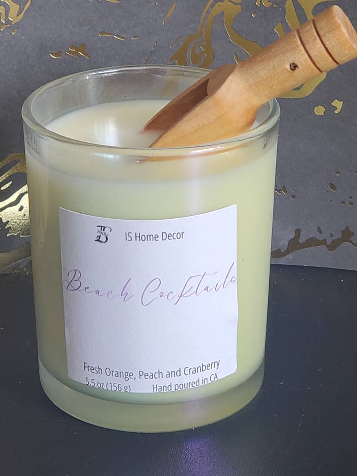 Beach Cocktails Scoopable Wax for wholesale by IS Home Decor