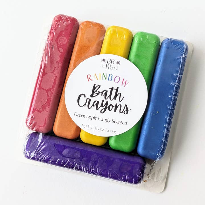 Beachy Bubbles Bath Co - Wholesale Crayons - Kids & Baby - Rainbow Bath Crayons0