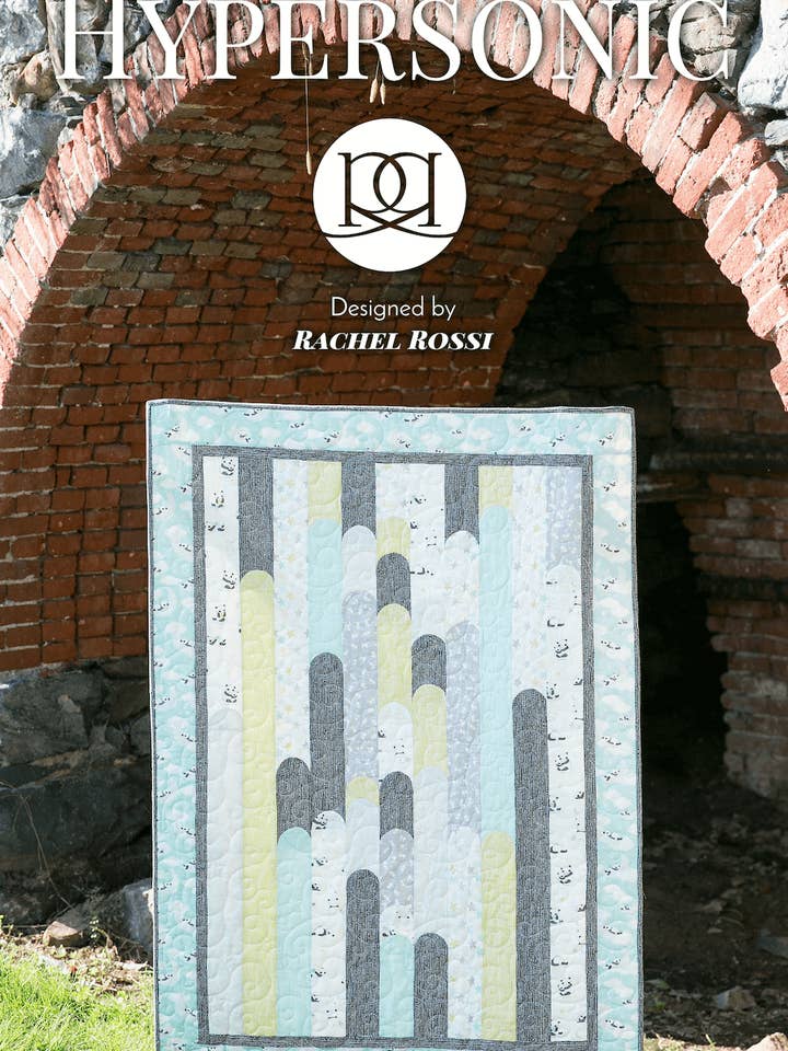 Hypersonisk | Quiltmönster för wholesale av Rachel Rossi Design