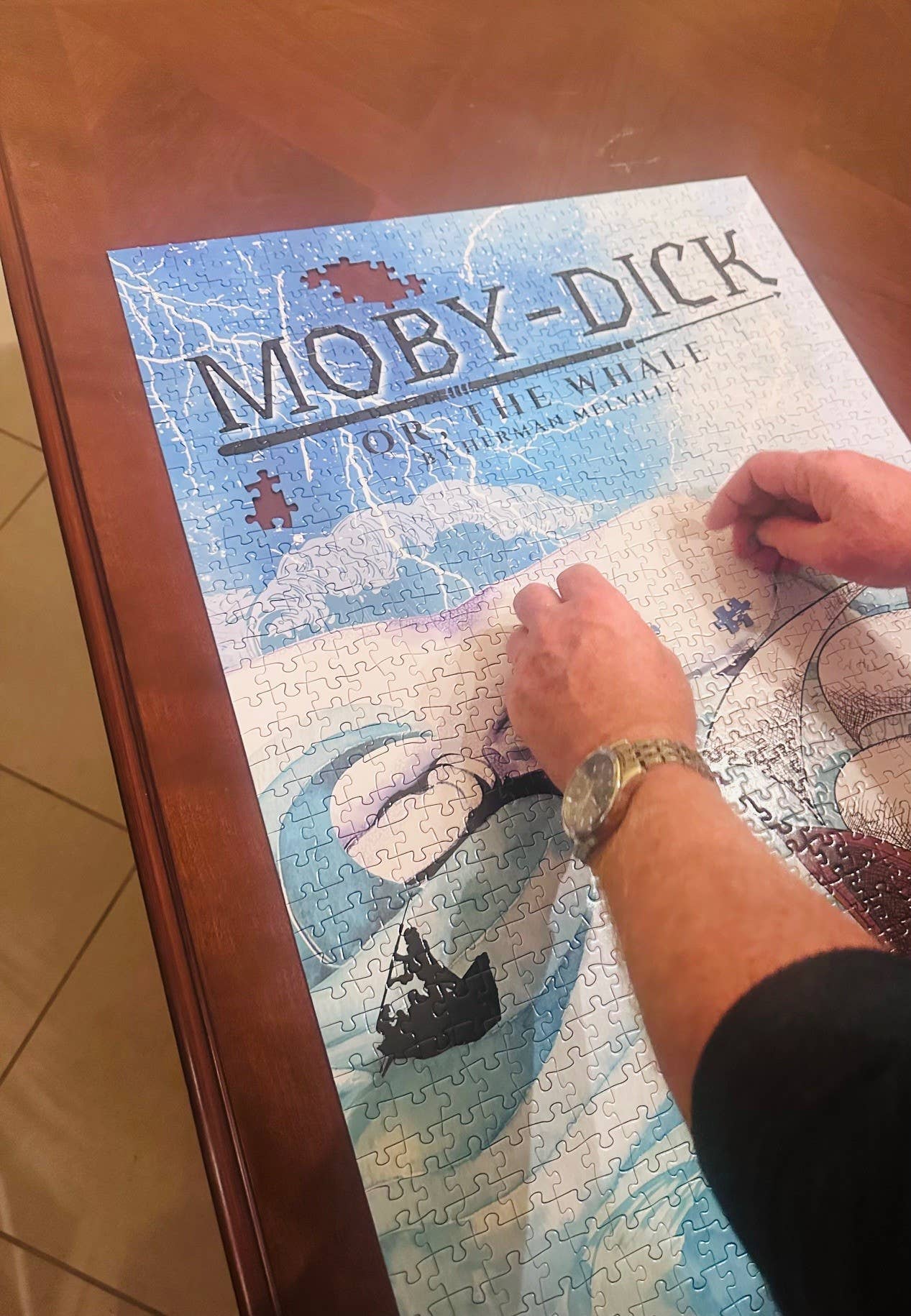 Bookworm Puzzle - Wholesale Puzzle - Adult - Moby Dick 1000 Piece Puzzle Gift  2