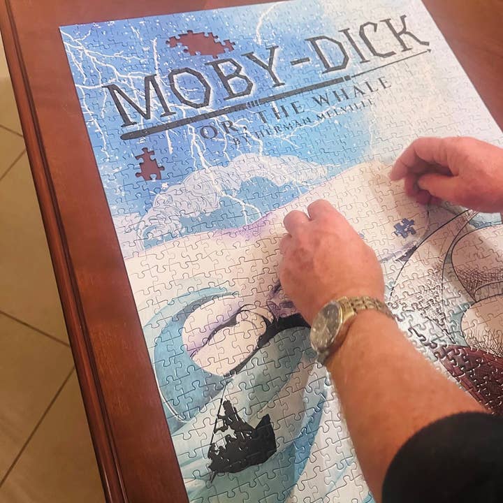 Bookworm Puzzle - Wholesale Puzzle - Adult - Moby Dick 1000 Piece Puzzle Gift 2