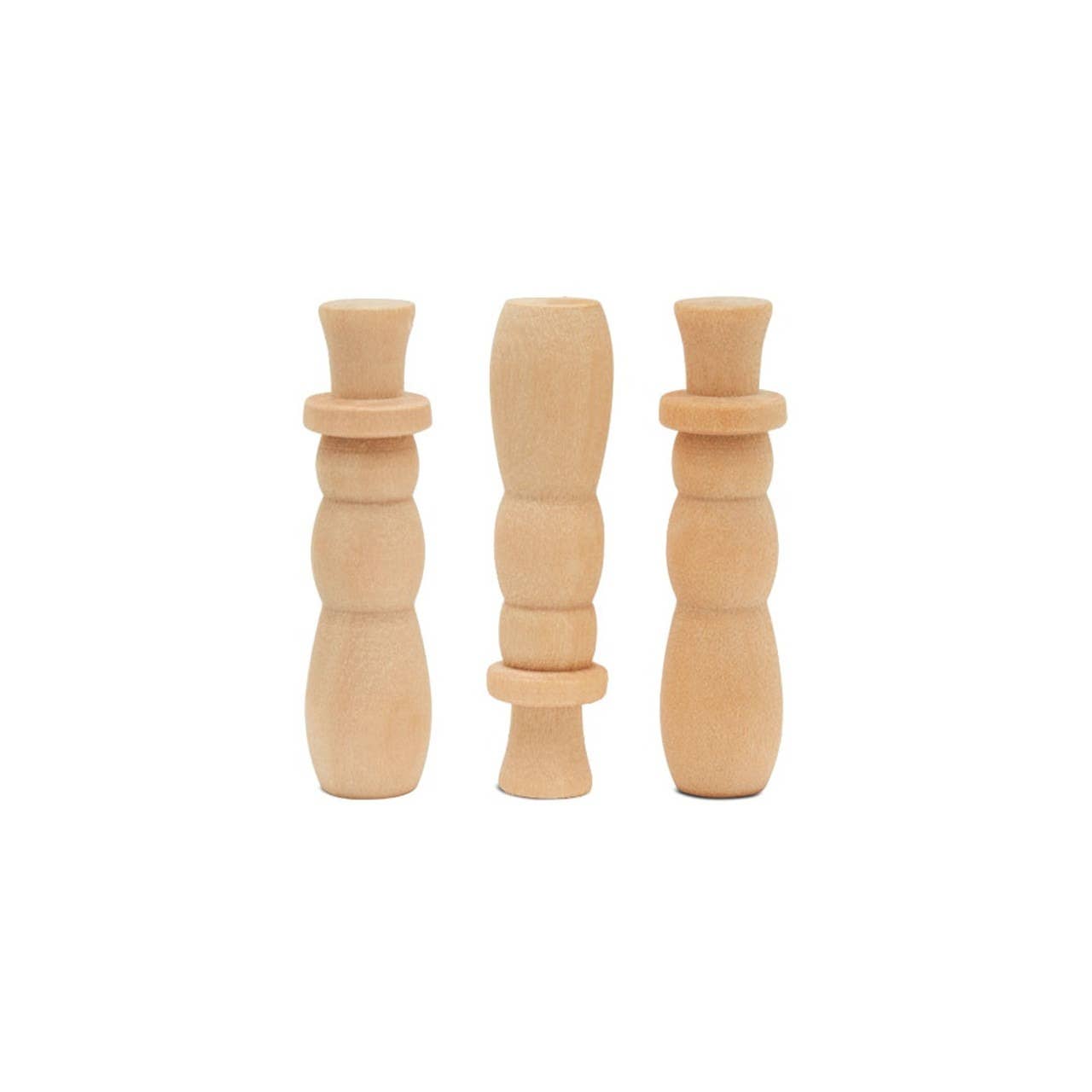 Woodpeckers Crafts - Wholesale DIY Craft Kit - Wood Snowman Mini Primitive, 1-9/16"1