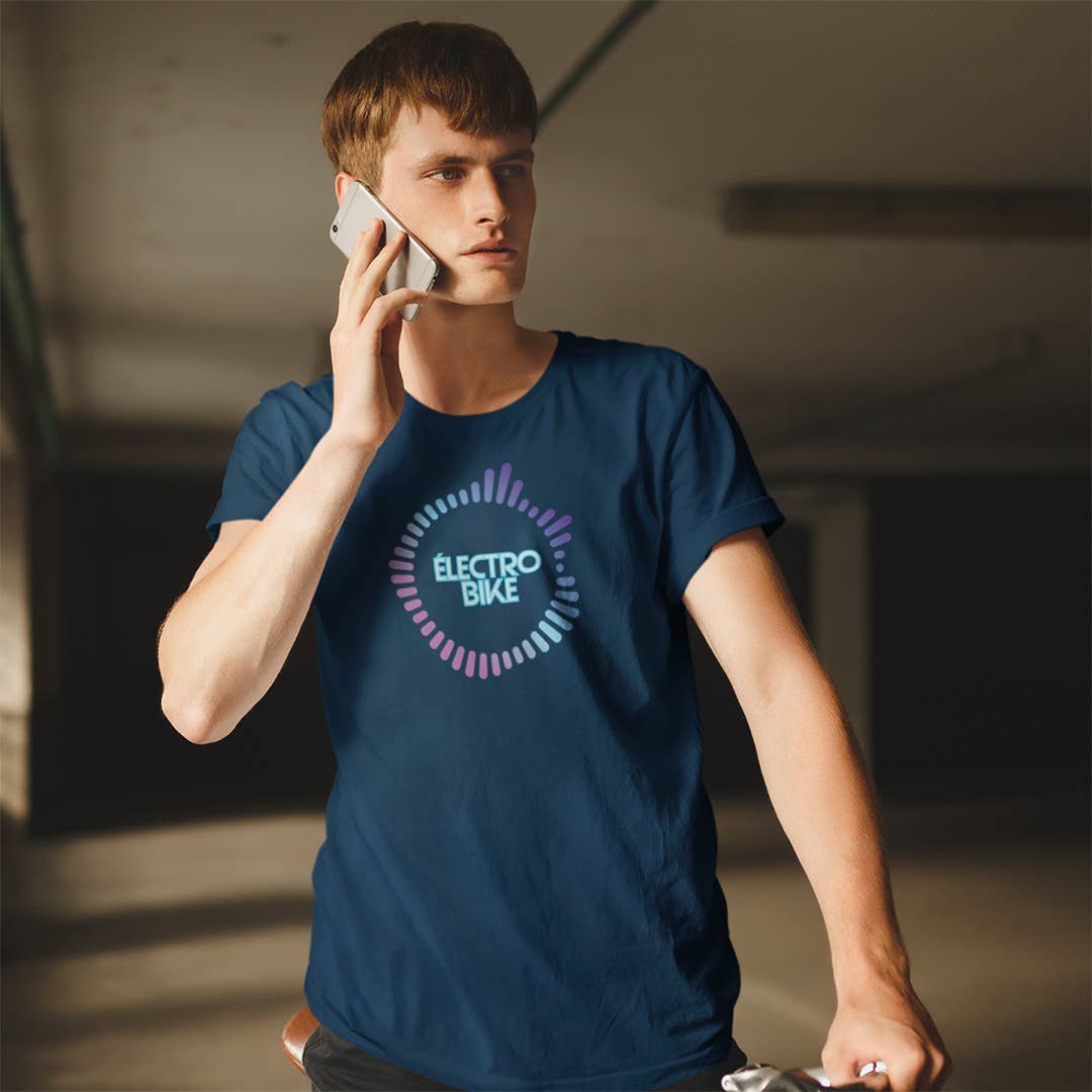 Navy Blue Electro Bike for wholesale on Faire