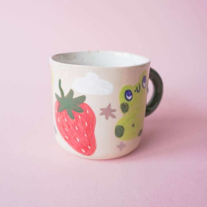 Rosi Tooth - Wholesale Coffee Mug - Frog Hollow Ceramic Mug3