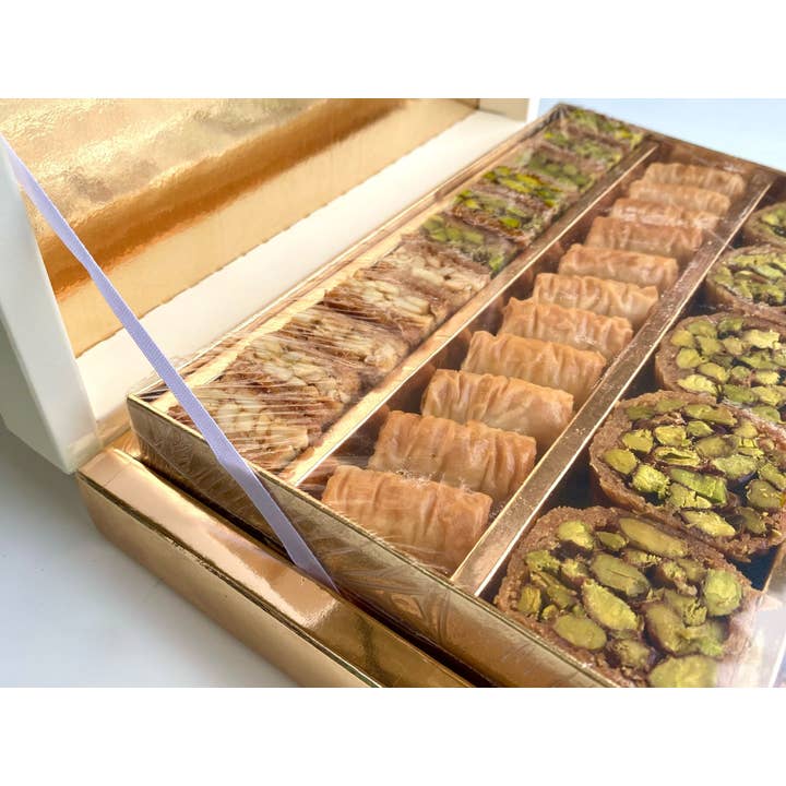 Aladdin - Wholesale Koekje - Zaitoune premium mix baklava met honing (500 gram | 1,1 lb)7