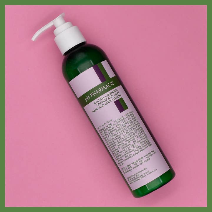 Balsam, Lavender, Orange & MInt Hand Lotion for wholesale by pH PHARMACIE