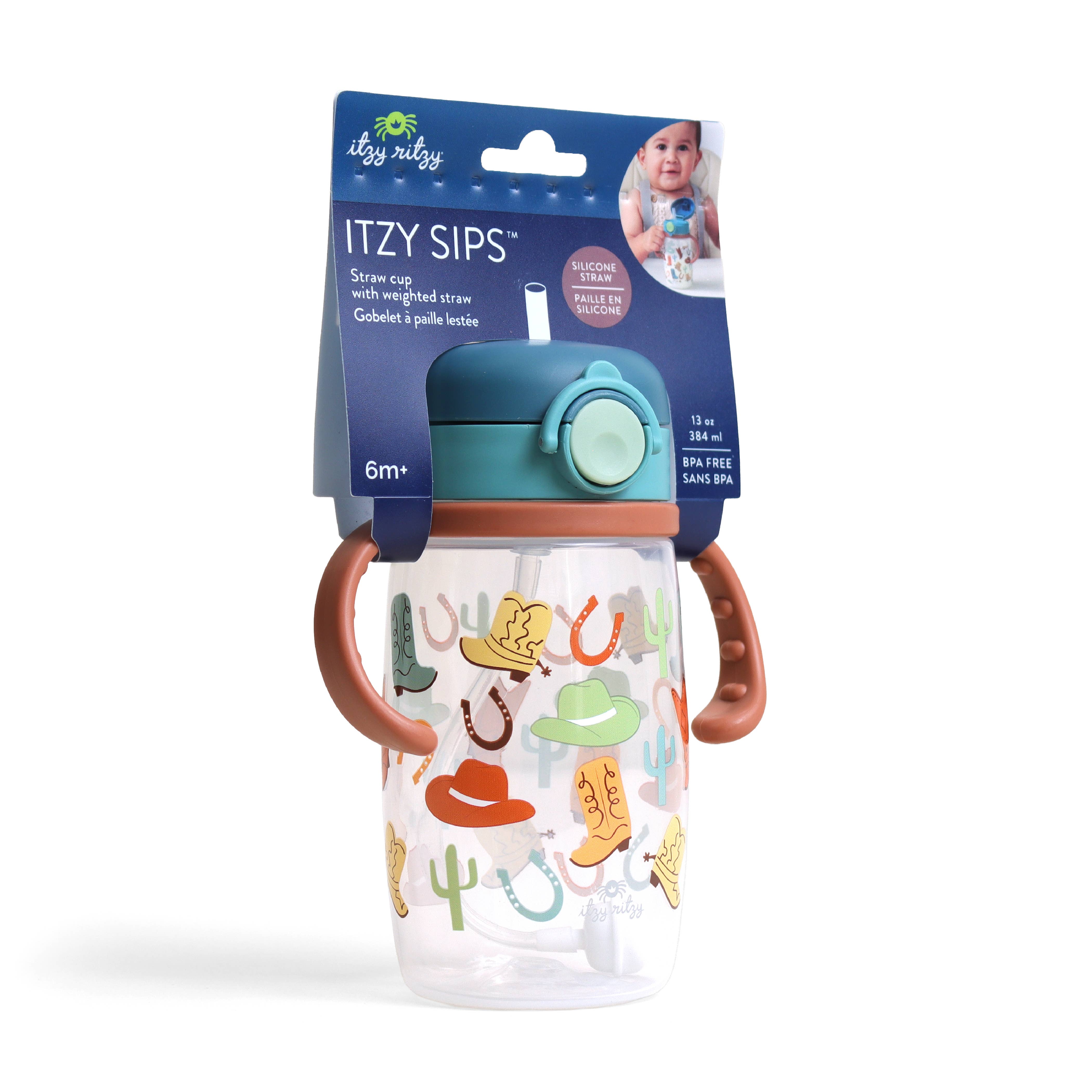 Itzy Ritzy - Wholesale Drinking Glass/Cup - Kids & Baby - *NEW* Itzy Sips™ - Straw Cup With Snap-Close Lid11