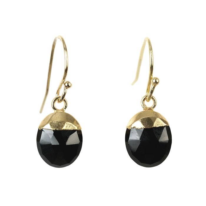 Sissy Yates Designs – wholesale Dangle earrings – Kyle Earring - (7 Gemstone Options)2