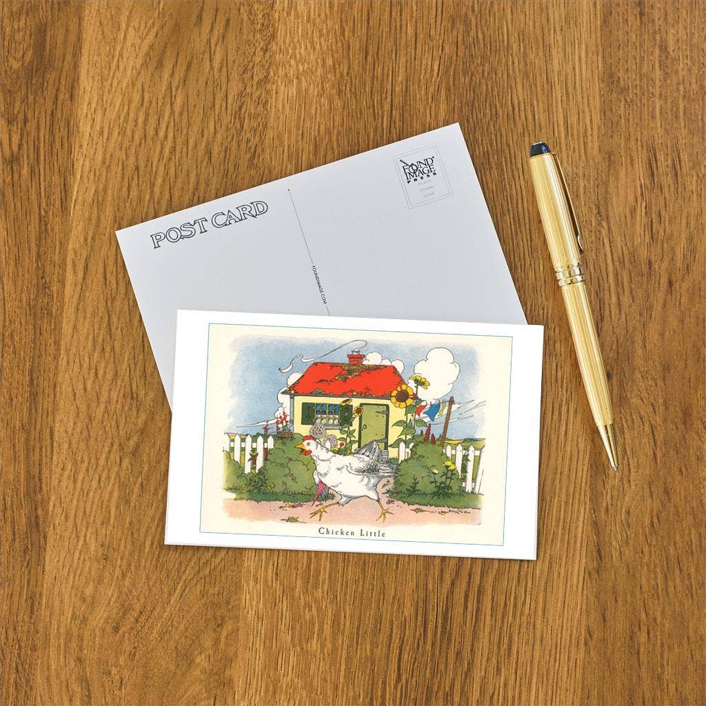 Found Image Press - Wholesale Postcard - Postcard KF-53 Chicken Little1