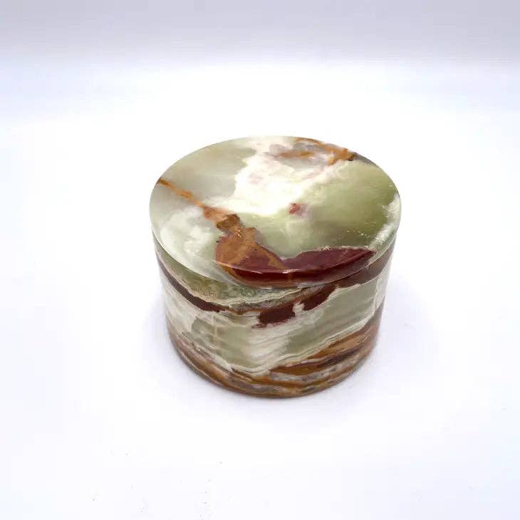 Page Imports - Wholesale Decorative Jar - Round Vessel - 4" Diameter5