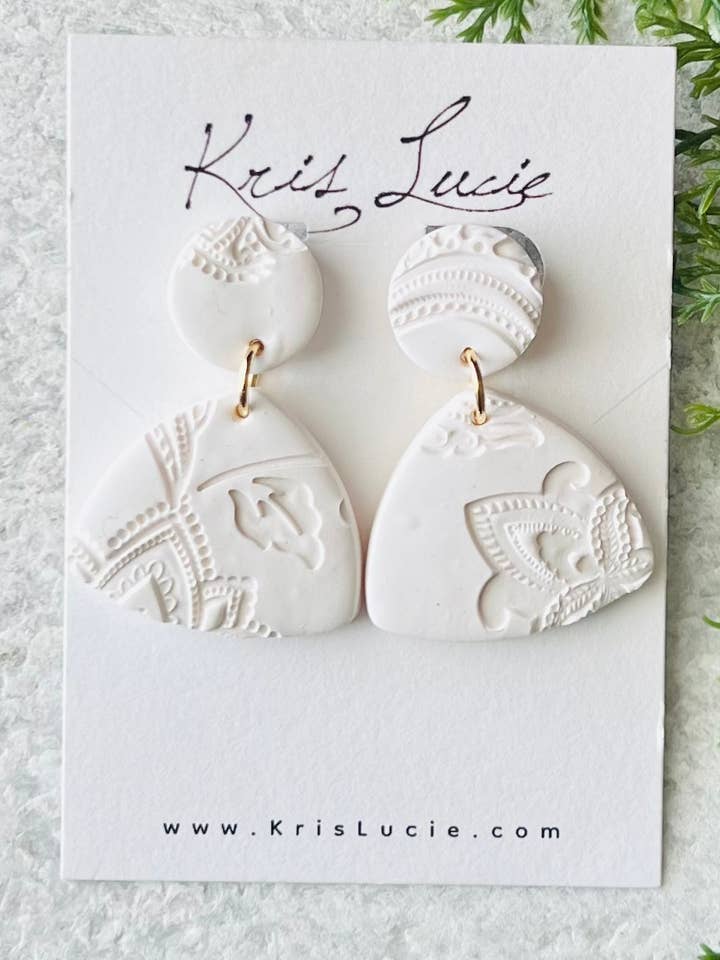 Carla Dangle Earrings for wholesale by Kris Lucie