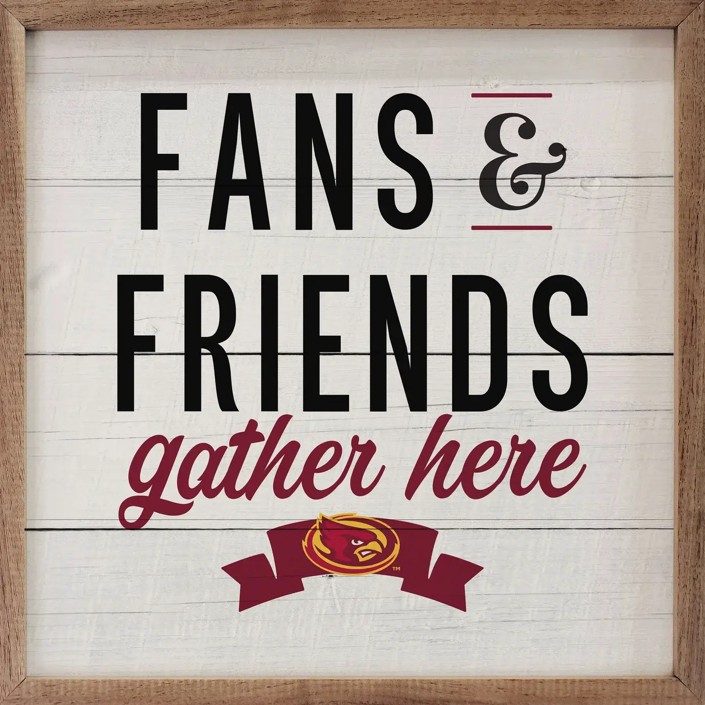 Kendrick Home - Wholesale Sign - Fans And Friends Iowa State University0