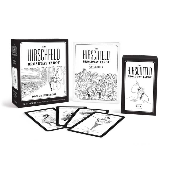 The Hirschfeld Broadway Tarot for wholesale by Hachette Book Group