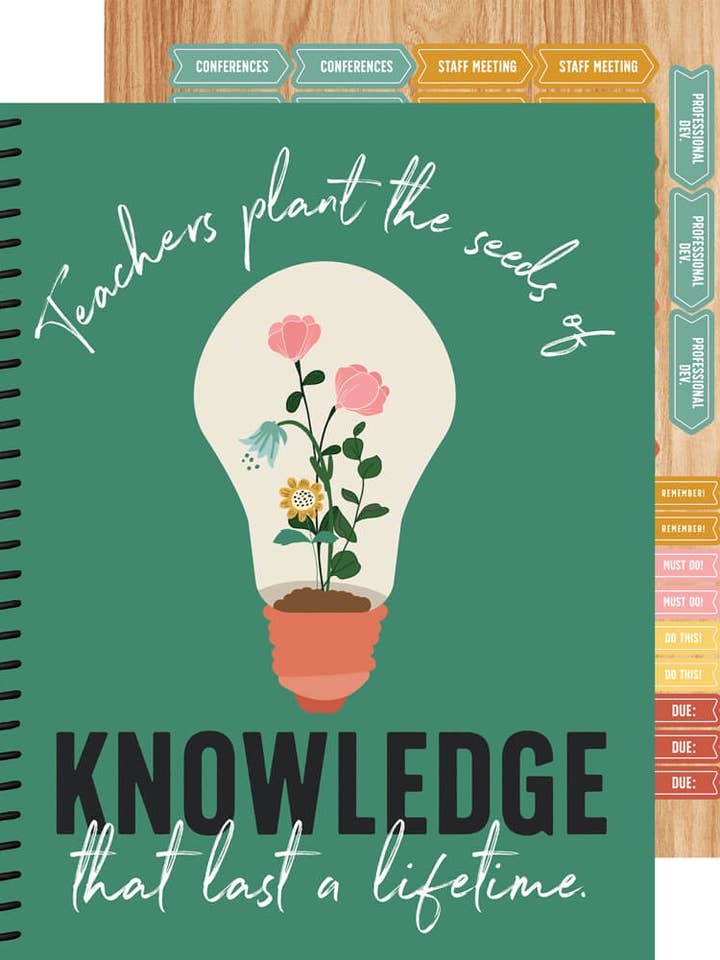 Grow Together Teacher Planner for wholesale by Carson Dellosa Education