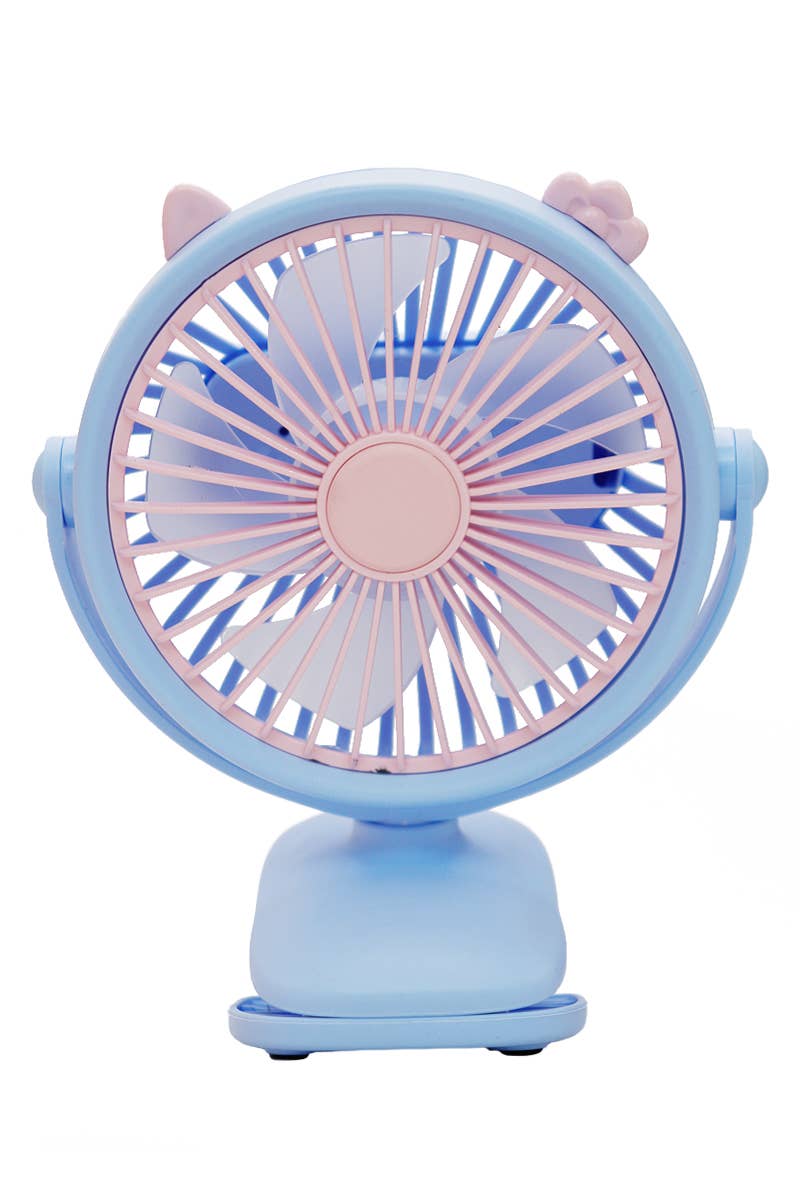 Cap Zone - Wholesale Handheld Electric Fan - Clip-On Rechargeable Portable Small Desk Fan9