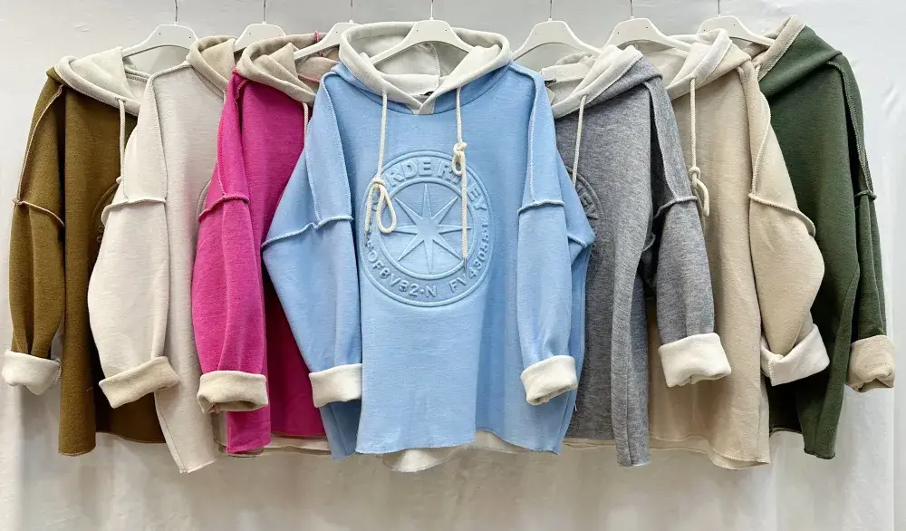 Mimi & Gogo – Engroshandel Hoodie – Kvinder – Træk Sweatshirt Hætte Nordé Rney @6372_TrækSweatshirtNorde5