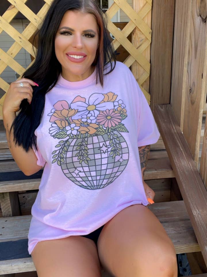 Disco flowers for wholesale by Sugar & Velvet Collective Wholesale