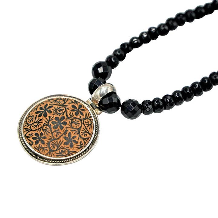 Onyx Pensé Halsband för wholesale av Hadley Pollet