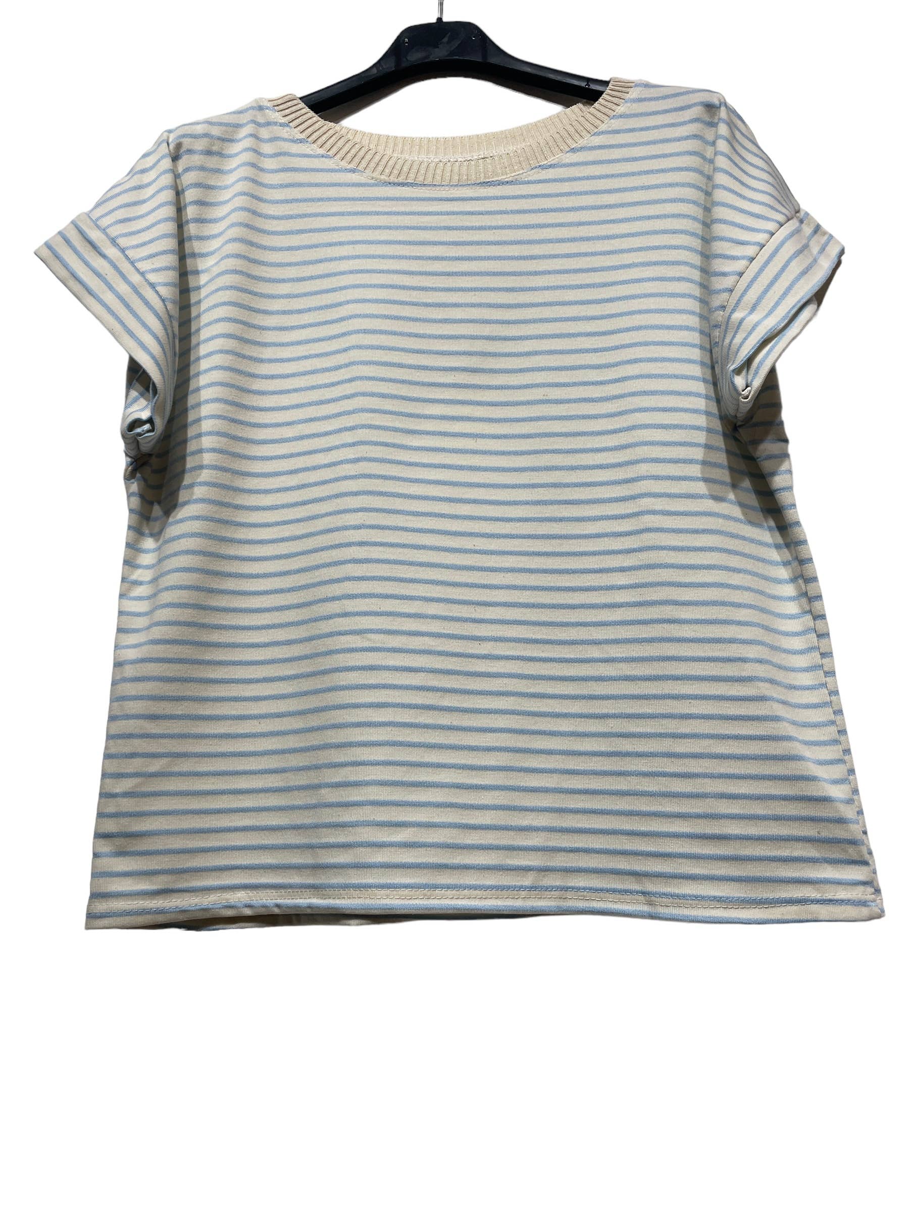 LINEN & COTTON HOUSE – Engroshandel T-shirt – til kvinder – 75042 MARINIERE36
