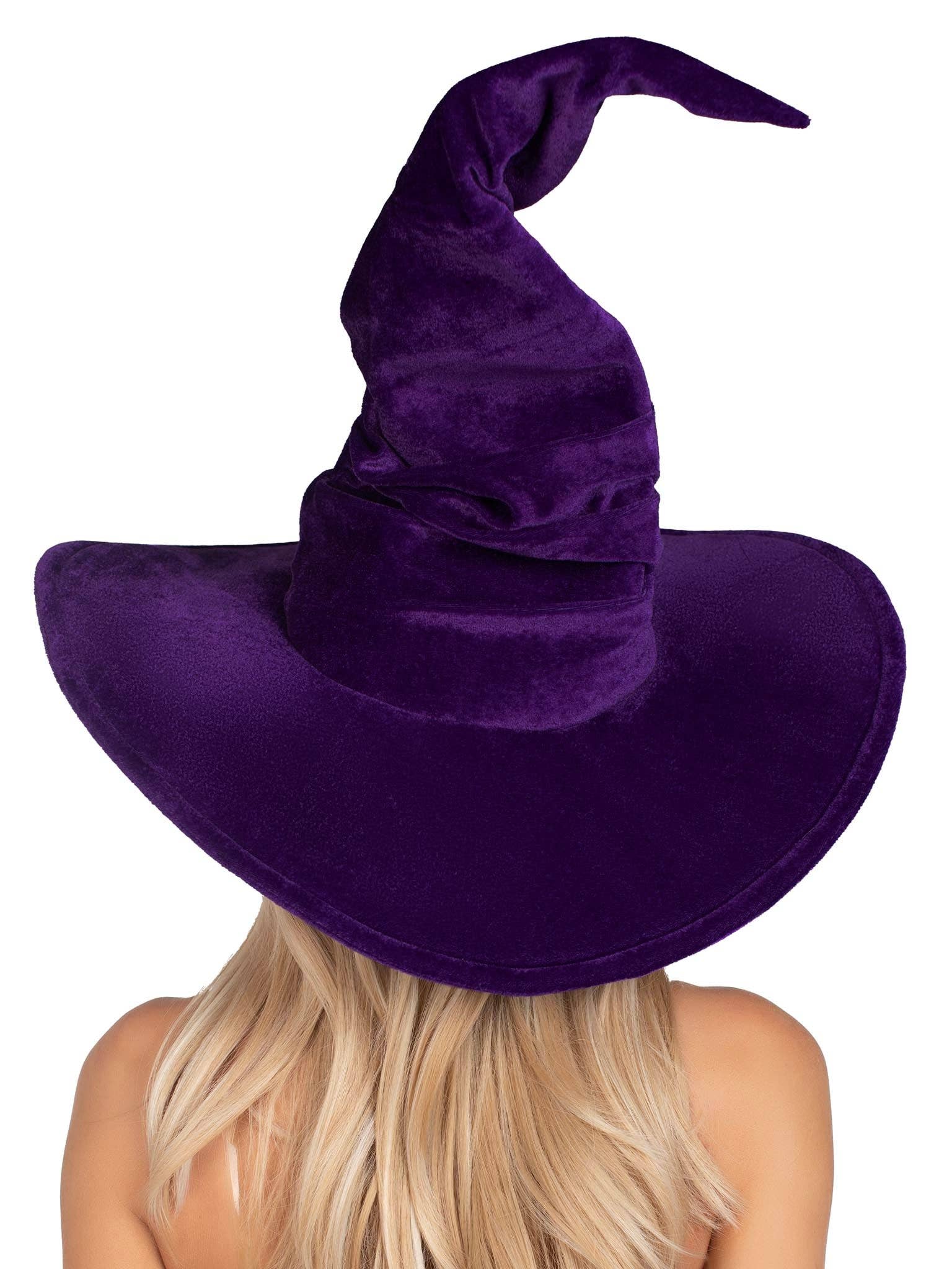 Leg Avenue - Wholesale Costume - Women's - Velvet Ruched Witch Hat9