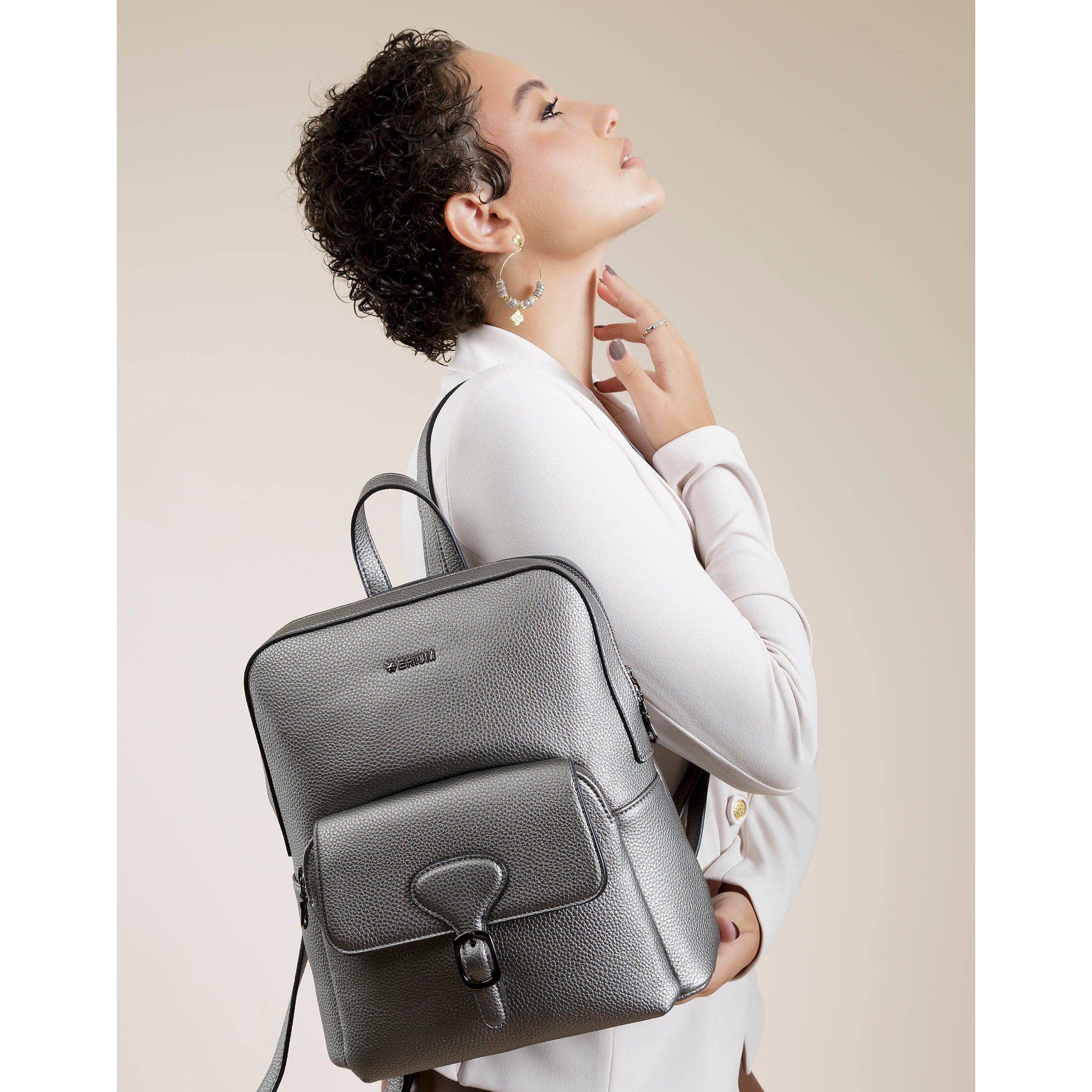 plomo Mochila Erium para Mujer Plomo de venta al por mayor en Faire3