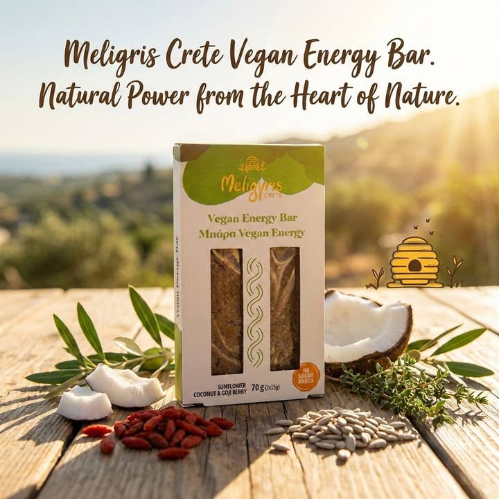 ALETA FARMS - Wholesale Snack Bar - Vegan Energy Bar, Sunflower Seed & Oat Bar, Retail Display 7