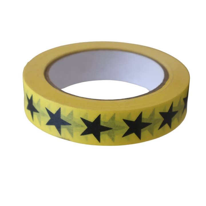 Petra Boase Ltd – wholesale Tape – Tape - Yellow Star