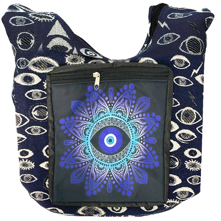 Pichincha - Wholesale Crossbody Bag - Women's - Large Evil Eye "Michy" Crossbody Purse Messenger Bag1