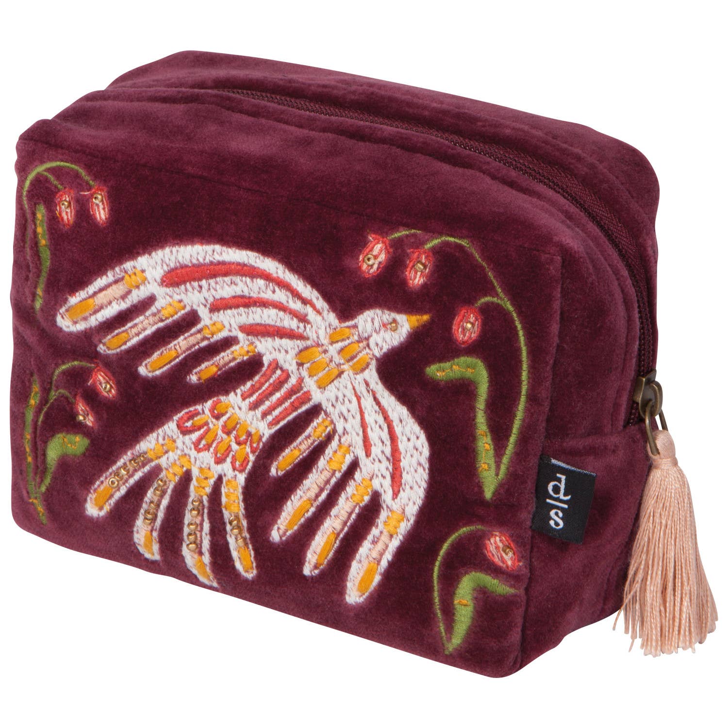 Danica Studio - Wholesale Pouch - Women's - Plume Embroidered Pouch5