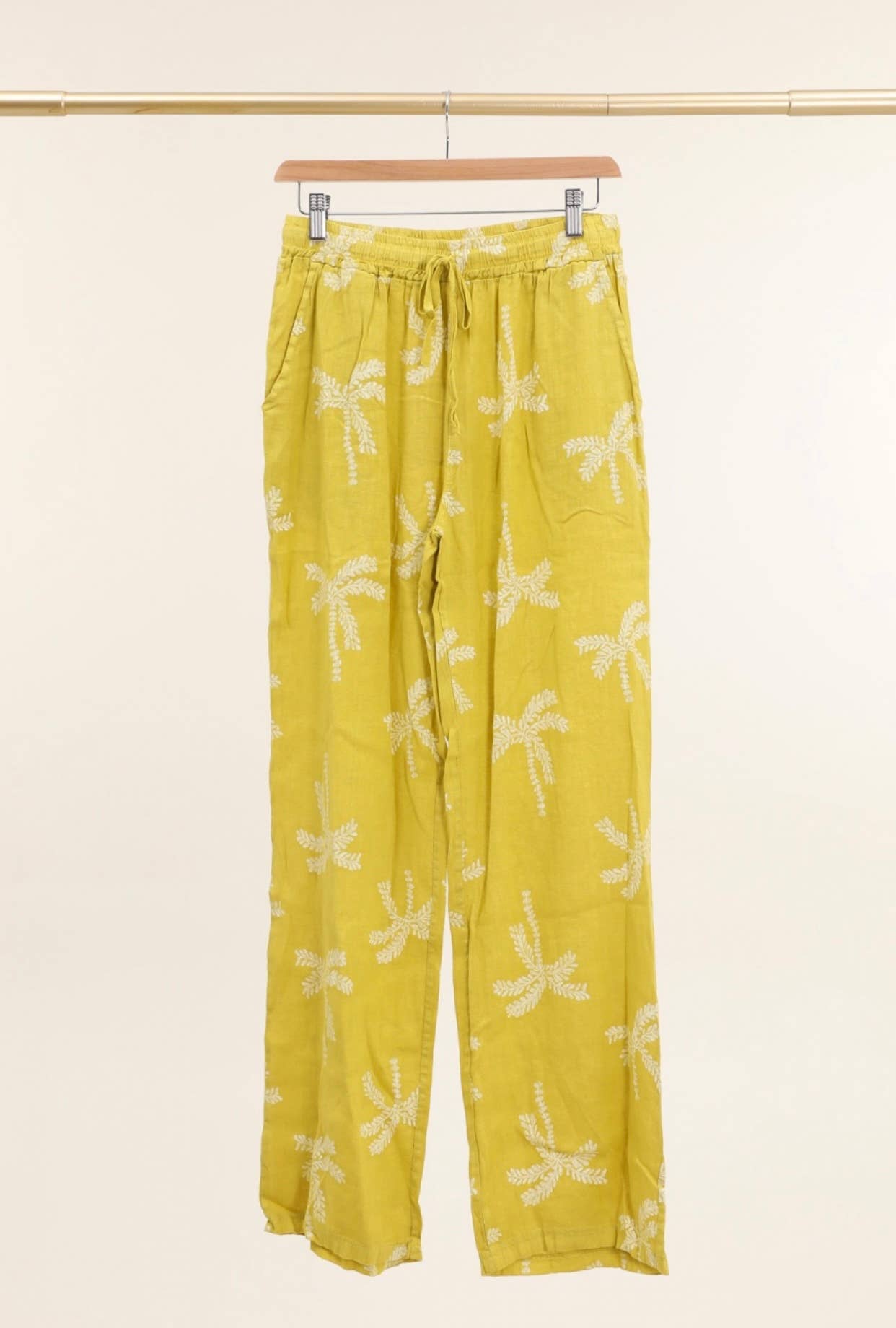 LÉA & LUC - Vente Pantalon – femme - Pantalons imprimé en 100% Lin REF.82183