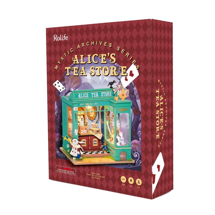Robotime - Wholesale DIY Craft Kit - DG156 Alice's Tea Store DIY miniature house7