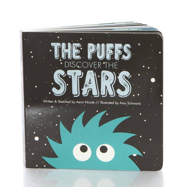 Livre : Les Puffs découvrent les étoiles pour la vente par KicKee Pants